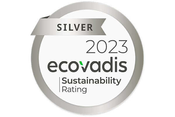 Médaille d'argent EcoVadis 2023